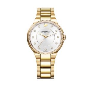 Swarovski city crystal silver dial ladies watch